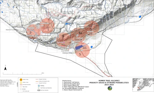 HTA Priority Areas & Stewardship Opportunities map, 2023-2024
